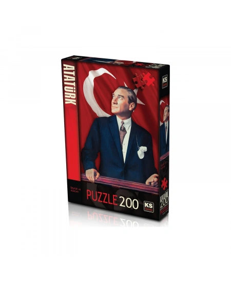 KS BAYRAK VE ATATÜRK 200 PRÇ PUZZLE