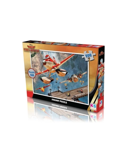 KS GAMES CARS PLANES PUZZLE 200 PARÇA