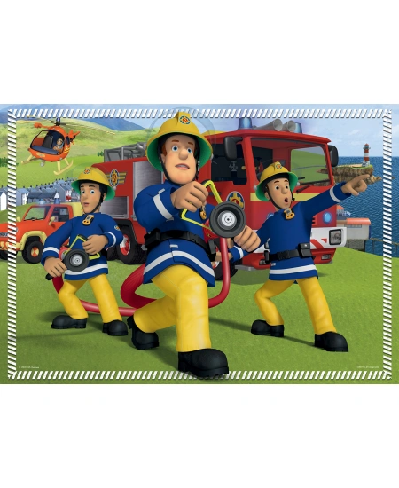 KS GAMES İTFAİYECİ SAM PUZZLE 100 PARÇA