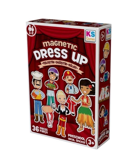 KS GAMES MAGNETİC DRESS UP (EŞLEŞTİR DEĞİŞTİR)