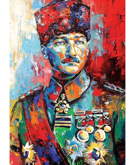 KS GAMES 1000 PARÇA PUZZLE ATATÜRK SAVAŞ YILLARI
