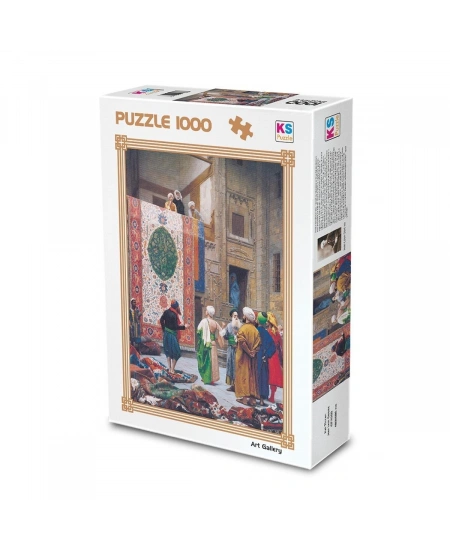 KS GAMES 1000 PARÇA PUZZLE HALI TÜCCARI