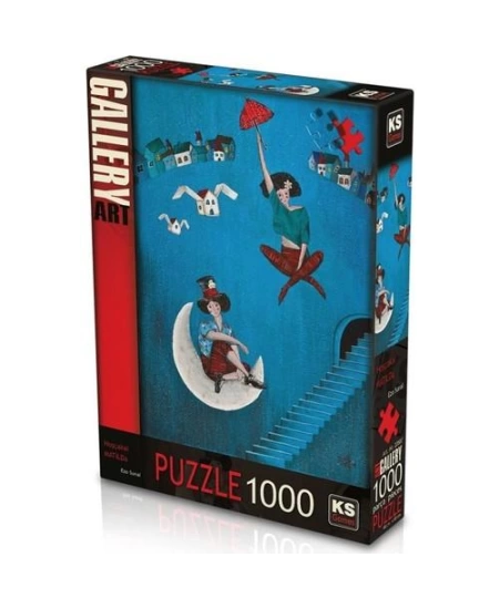 KS GAMES 1000 PARÇA PUZZLE HOŞCAKAL MATİLDA