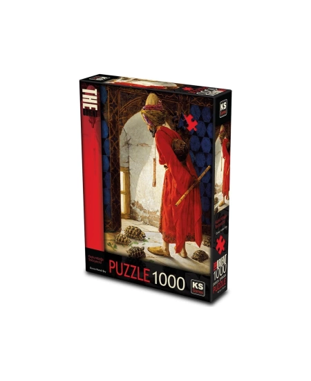 KS GAMES 1000 PARÇA PUZZLE KAPLUMBAĞA TERBİYECİSİ