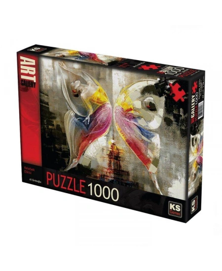 KS GAMES 1000 PARÇA PUZZLE KELEBEK ETKİSİ