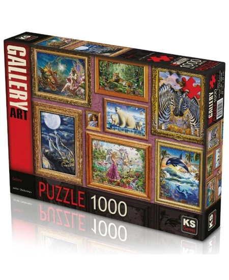 KS GAMES 1000 PARÇA PUZZLE GALLERY