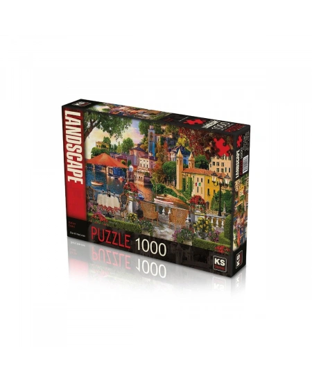 KS GAMES 1000 PARÇA PUZZLE  İTALİAN COAST