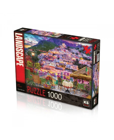 KS PUZZLE 1000 PRÇ LİGHTS OF AMALFİ (NET)