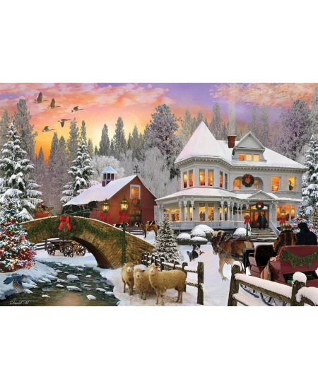 KS PUZZLE 1000 PRÇ SNOWY DAY (NET)