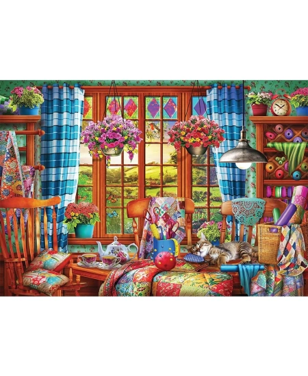 KS GAMES 1000 PARÇA PUZZLE STİTCHİNG ROOM