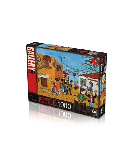 KS GAMES 1000 PARÇA PUZZLE PUEBLO