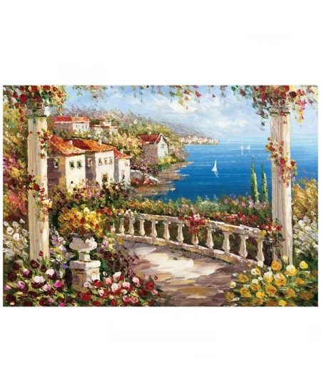 KS GAMES 1000 PARÇA PUZZLE SPRİNG BLUES LAND OF PEACE