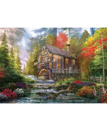 KS GAMES 1000 PARÇA PUZZLE THE OLD WOOD MİLL