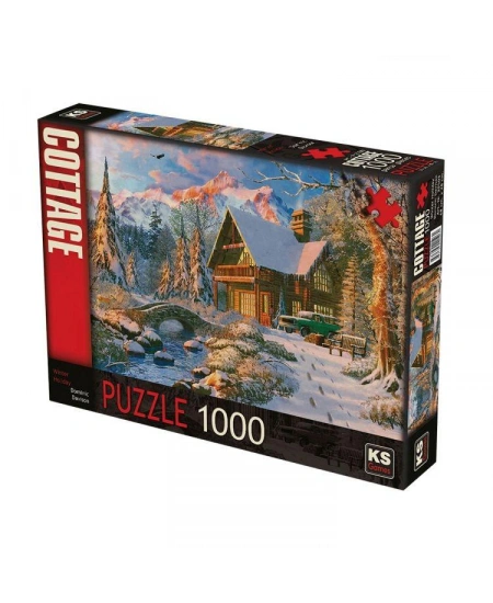 KS GAMES 1000 PARÇA PUZZLE WİNTER HOLİDAY