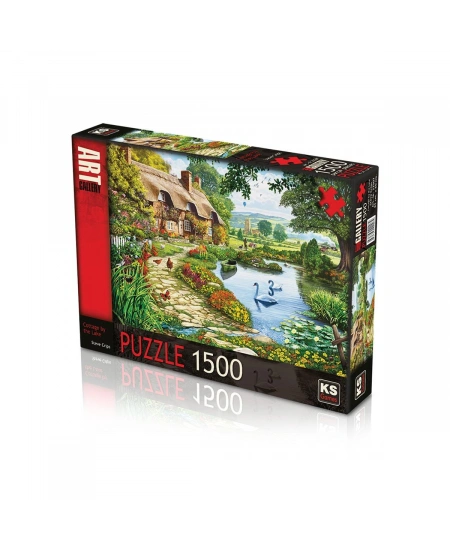 KS PUZZLE 1500 COTTAGE BY THE LAKE (NET)