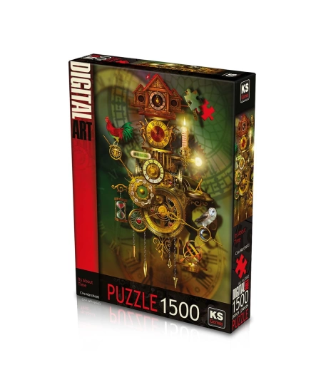 KS GAMES 1500 PARÇA PUZZLE İTS ABOUT TİME