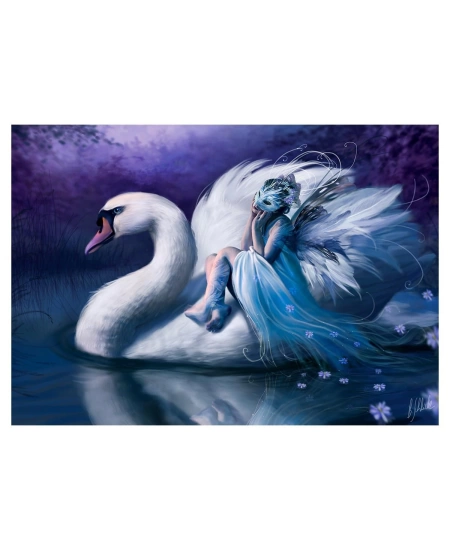 KS GAMES 1500 PARÇA PUZZLE WHİE SWAN