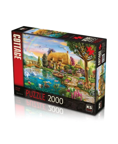 KS PUZZLE 2000 LAKESIDErnCOTTAGE (NET)