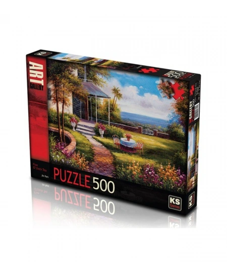 KS PUZZLE 500 FIVE O CLOKCK TEA (NET)