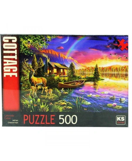 KS PUZZLE 500 LAKESİDE CABİN (NET)