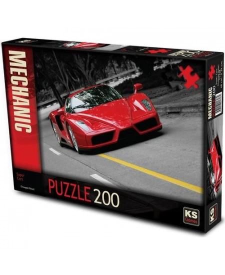 KS SÜPER CARS 200 PRÇ PUZZLE