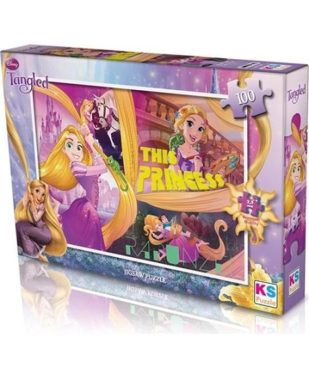 KS GAMES TANGLED 100 PARÇA PUZZLE