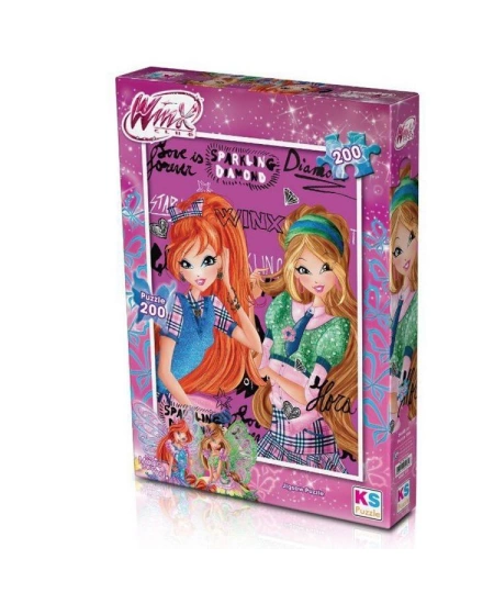 KS GAMES WİNX PUZZLE 200 PARÇA