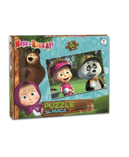 LÇ MAŞA KOCA AYI 54 PRÇ KUTU PUZZLE