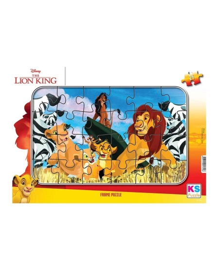 LION KING FRAME PUZZLE 24 PRÇ