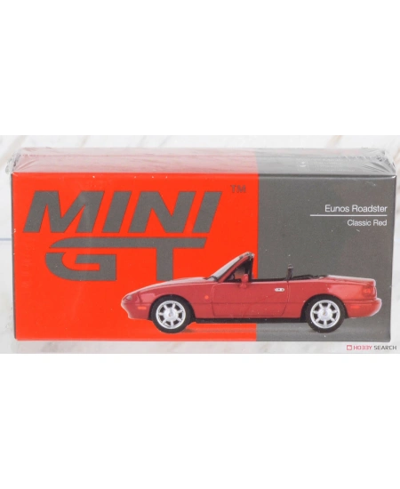 MINI GT EUNOS ROADSTER CLASSIC RED