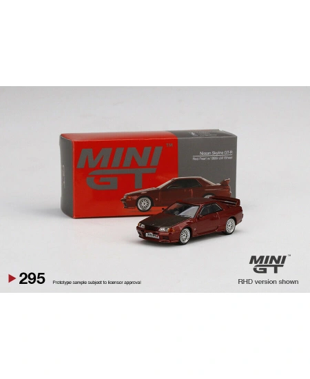 MINI GT NISSAN SKYLINE GT-R RED PEARL W/BBC