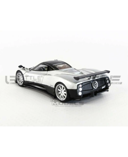 MINI GT PAGANI ZONDA F SILVER