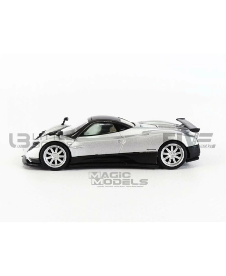 MINI GT PAGANI ZONDA F SILVER