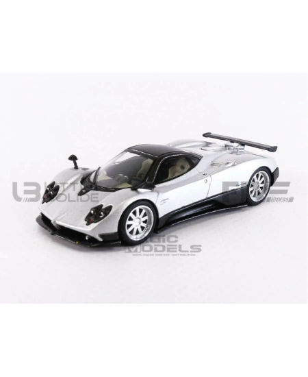 MINI GT PAGANI ZONDA F SILVER