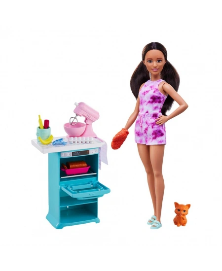 MTTL BARBIE İLE MUTFAK MACERALARI OYUN SETİ DHL