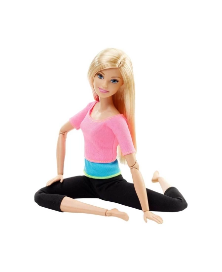 MATTEL BARBİE SONSUZ HAREKET SARIŞIN SİYAH TAYT