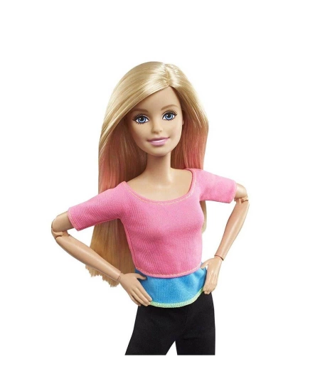 MATTEL BARBİE SONSUZ HAREKET SARIŞIN SİYAH TAYT