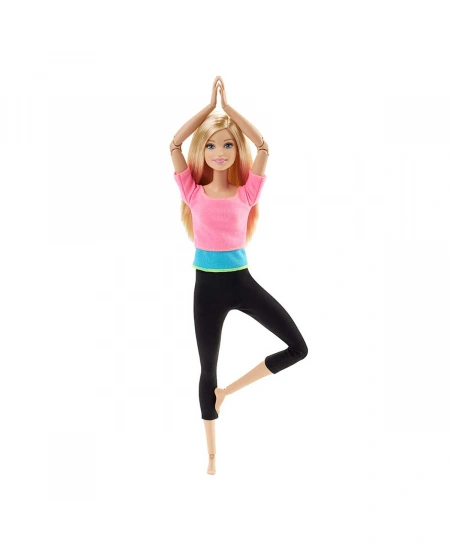 MATTEL BARBİE SONSUZ HAREKET SARIŞIN SİYAH TAYT