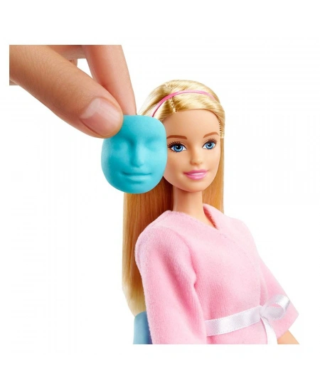 BARBİE YÜZ BAKIMI YAPIYOR OYUN SETİ