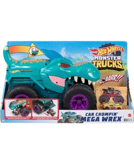 MTTL HOT WEELS MOSTER TRUCKS ARABA YİYEN MEGA WREX