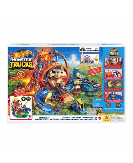 HOT WHEELS MONSTER TRUCKS VOLKANİK ALAN OYUN SETİ