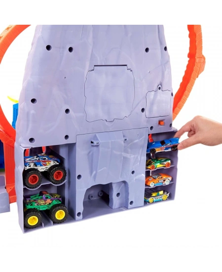 HOT WHEELS MONSTER TRUCKS VOLKANİK ALAN OYUN SETİ