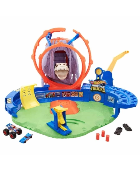 HOT WHEELS MONSTER TRUCKS VOLKANİK ALAN OYUN SETİ