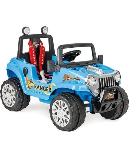 PİLSAN RANGER AKÜLÜ JEEP 12 VOLT KUMANDALI (MAVİ)