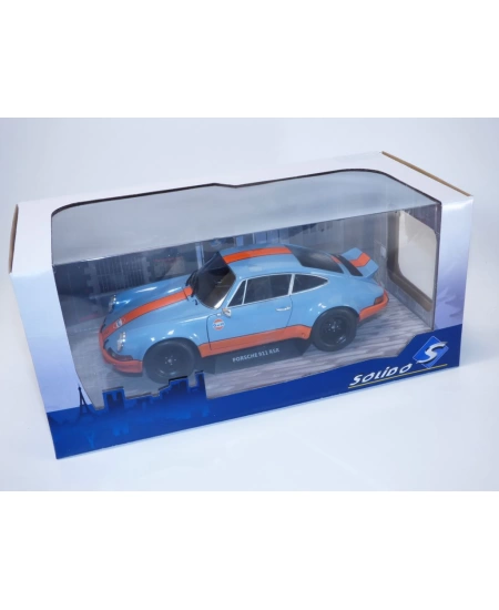PORSCHE 1/18 911 RSR GULF BLUE 1973