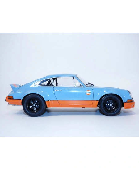 PORSCHE 1/18 911 RSR GULF BLUE 1973