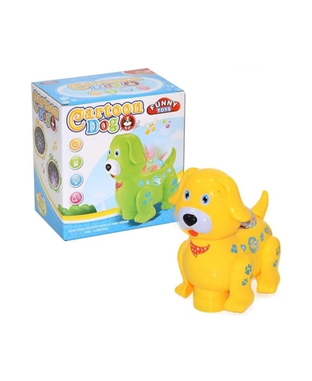 PRSTJ PİLLİ IŞIKLI MÜZİKLİ KÖPEK