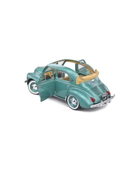 SOLİDO 1/18 RENAULT 4CV VERT ARDENNES METAL 1951