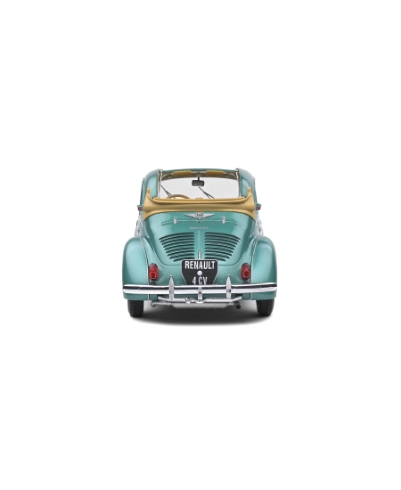 SOLİDO 1/18 RENAULT 4CV VERT ARDENNES METAL 1951