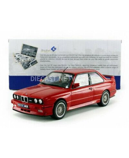 SOLİDO 1/18 BMW E30 M3 - RED - 1986